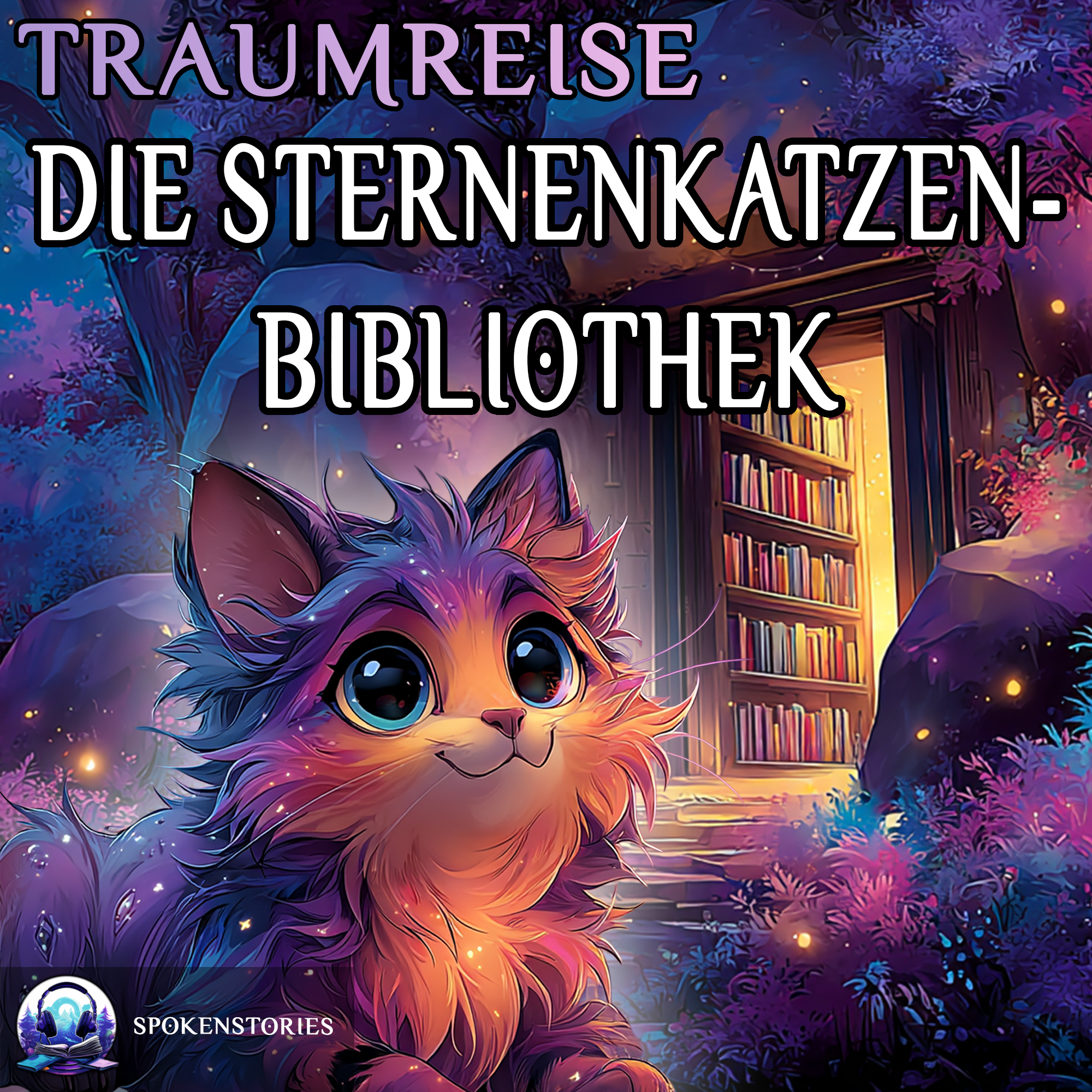 Traumreise: Die Sternenkatzenbibliothek